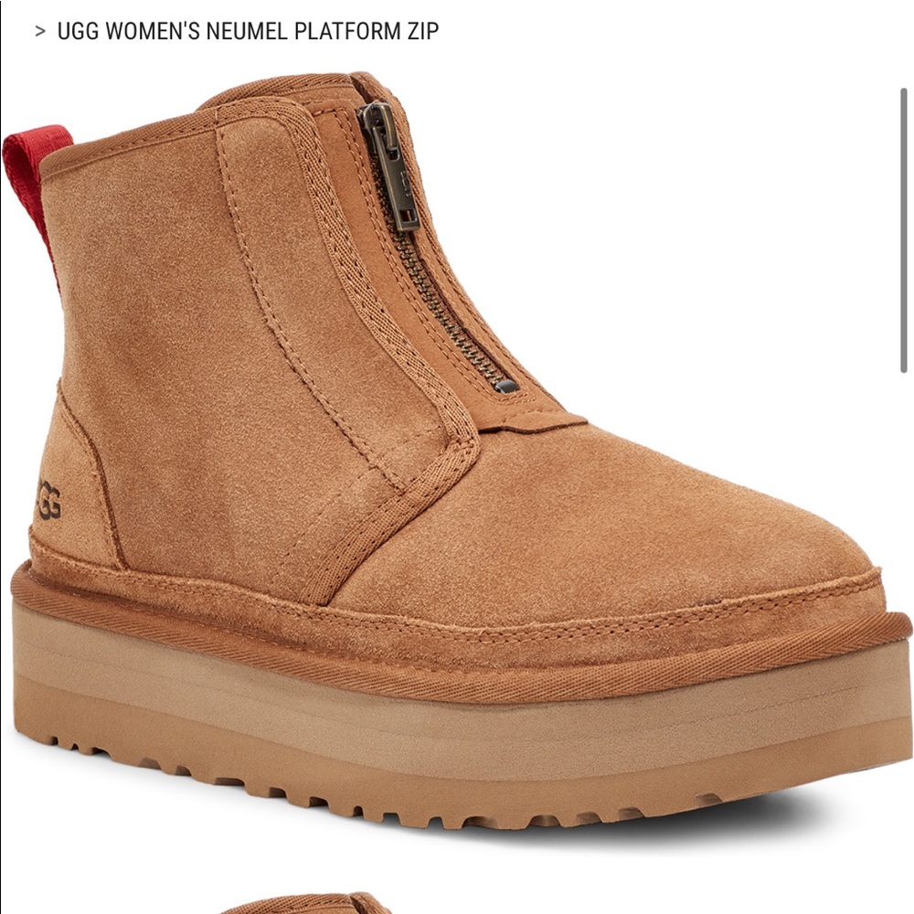 SOLD OUT New UGG NEUMEL PLATFORM ZIP original box & wrap. Ordered extra.